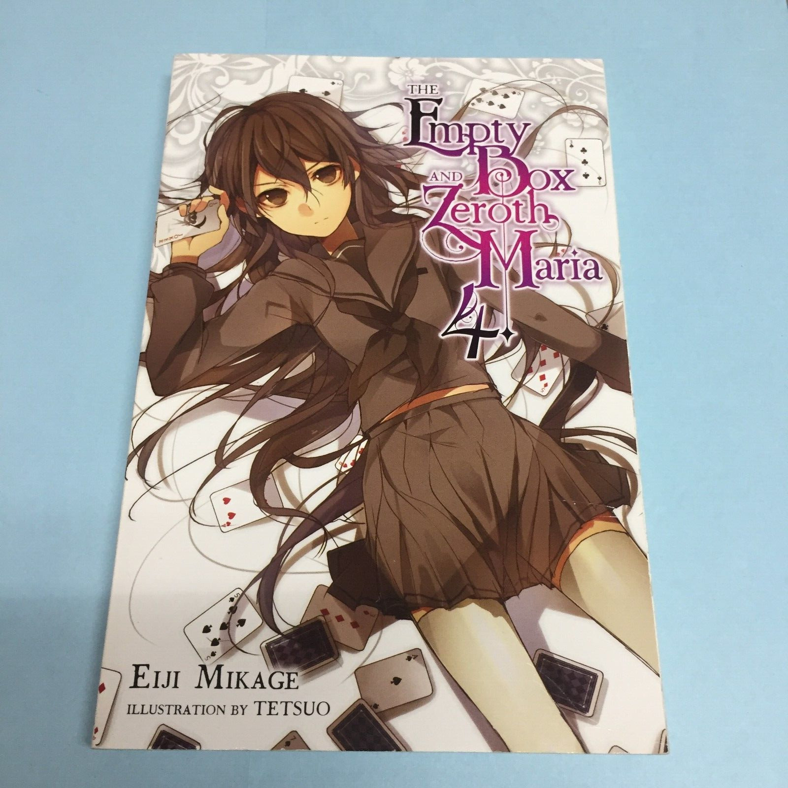 The Empty Box and Zeroth Maria Volume 4 Light Novel English Vol Book Manga