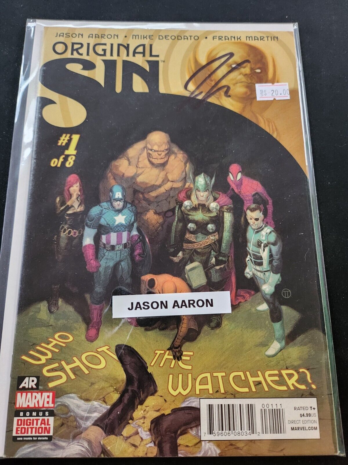Original Sin (Marvel Comics 2014) :) Signed