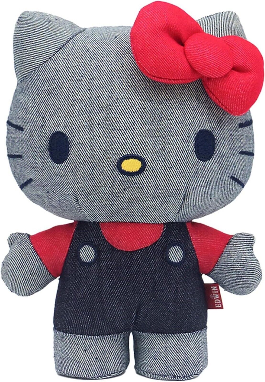 Sanrio Character Hello Kitty EDWIN Stuffed Toy S Plush Doll New Pre-order