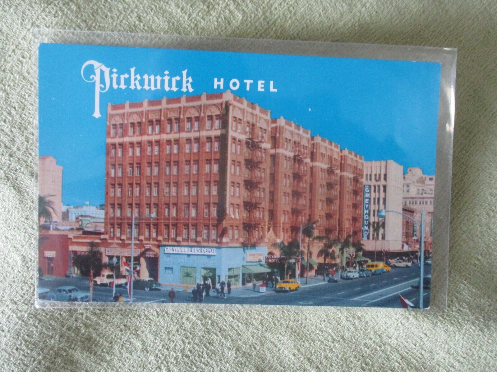 Pickwick Hotel San Diego, CA Postcard Unposted, Crisp Corners