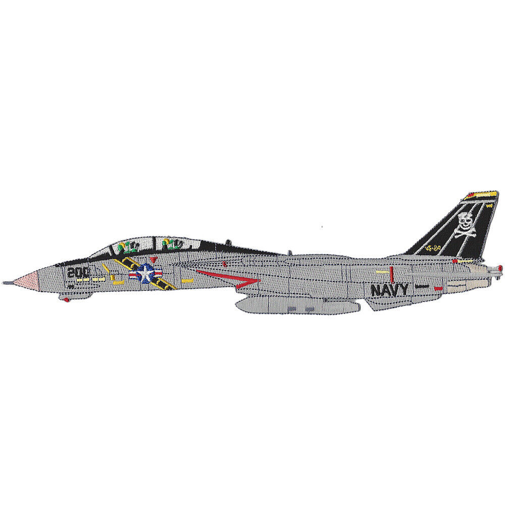 F-14A Tomcat VF-84 Fighter Squadron Side View Patch