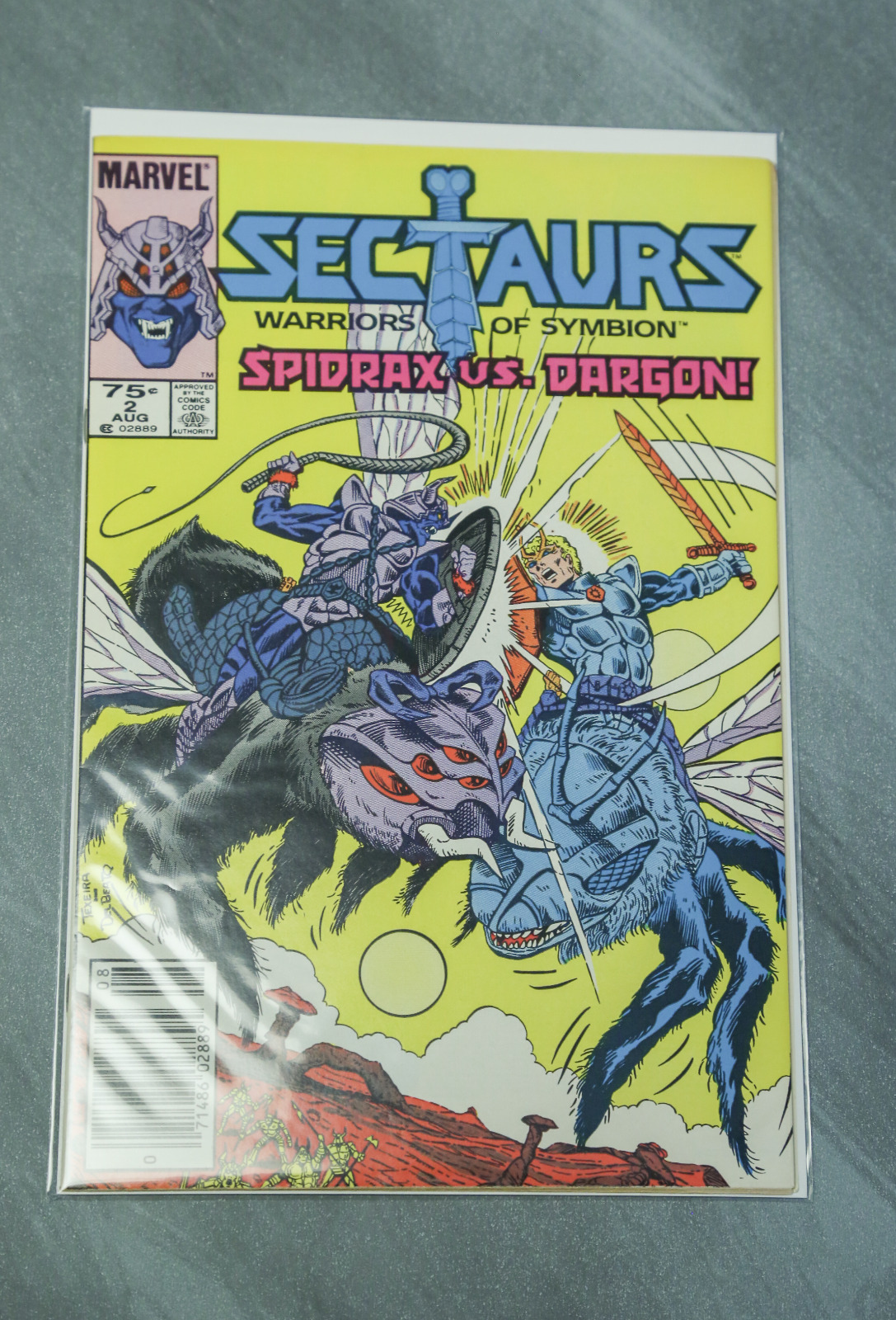 Sectaurs #2 1985 Marvel Comics Newstand  Copper Age comic book