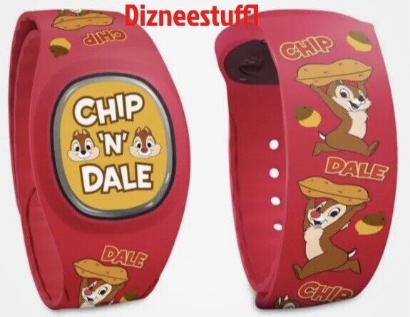Disney Parks MagicBand Plus Disney Chip N Dale Chipmunks New Box Cable Included
