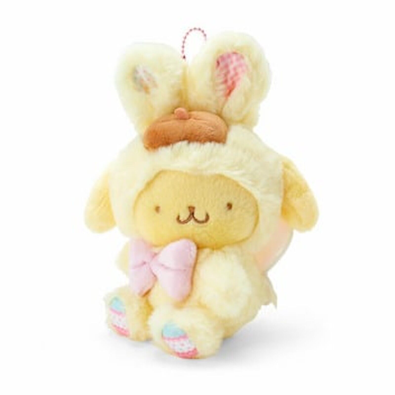 Sanrio Shop Limited Pompompurin Mascot Holder Easter Rabbit