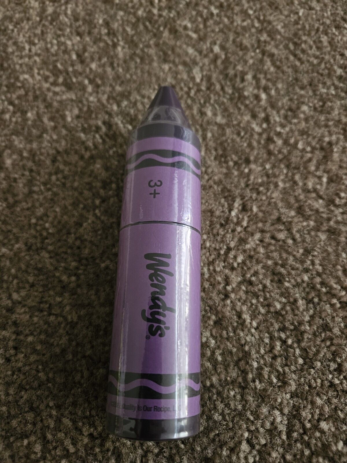Wendy’s Crayola Crayon Purple