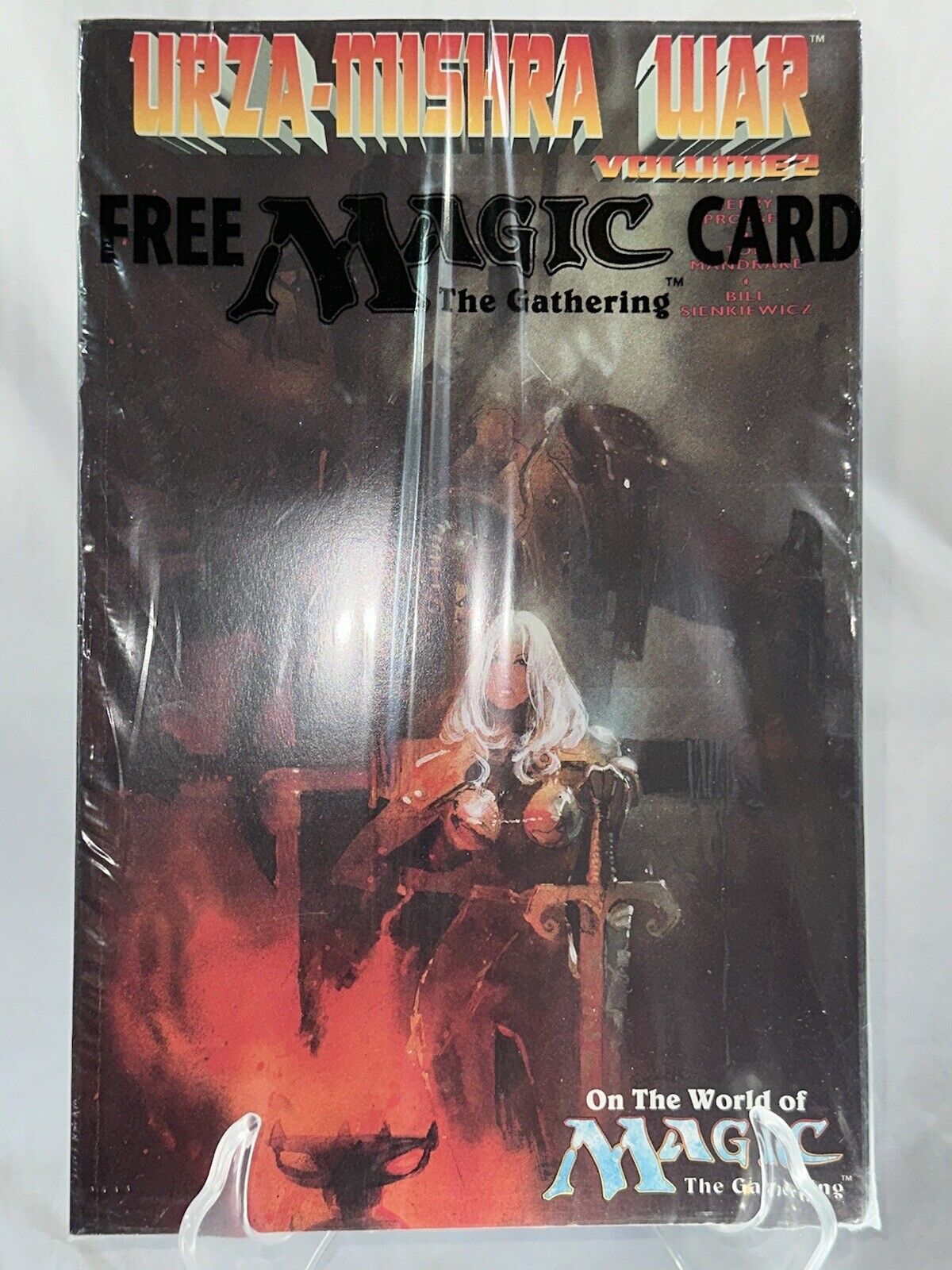 Magic The Gathering Urza-Mishra War Vol. 2 Sealed. New. Comic w/ Cards.