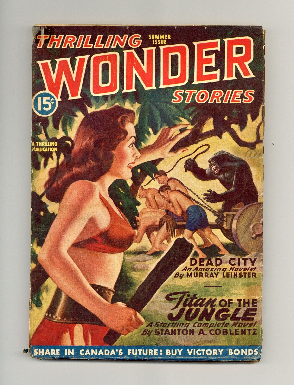 Thrilling Wonder Stories Pulp Jun 1946 Canadian GD/VG 3.0 Low Grade