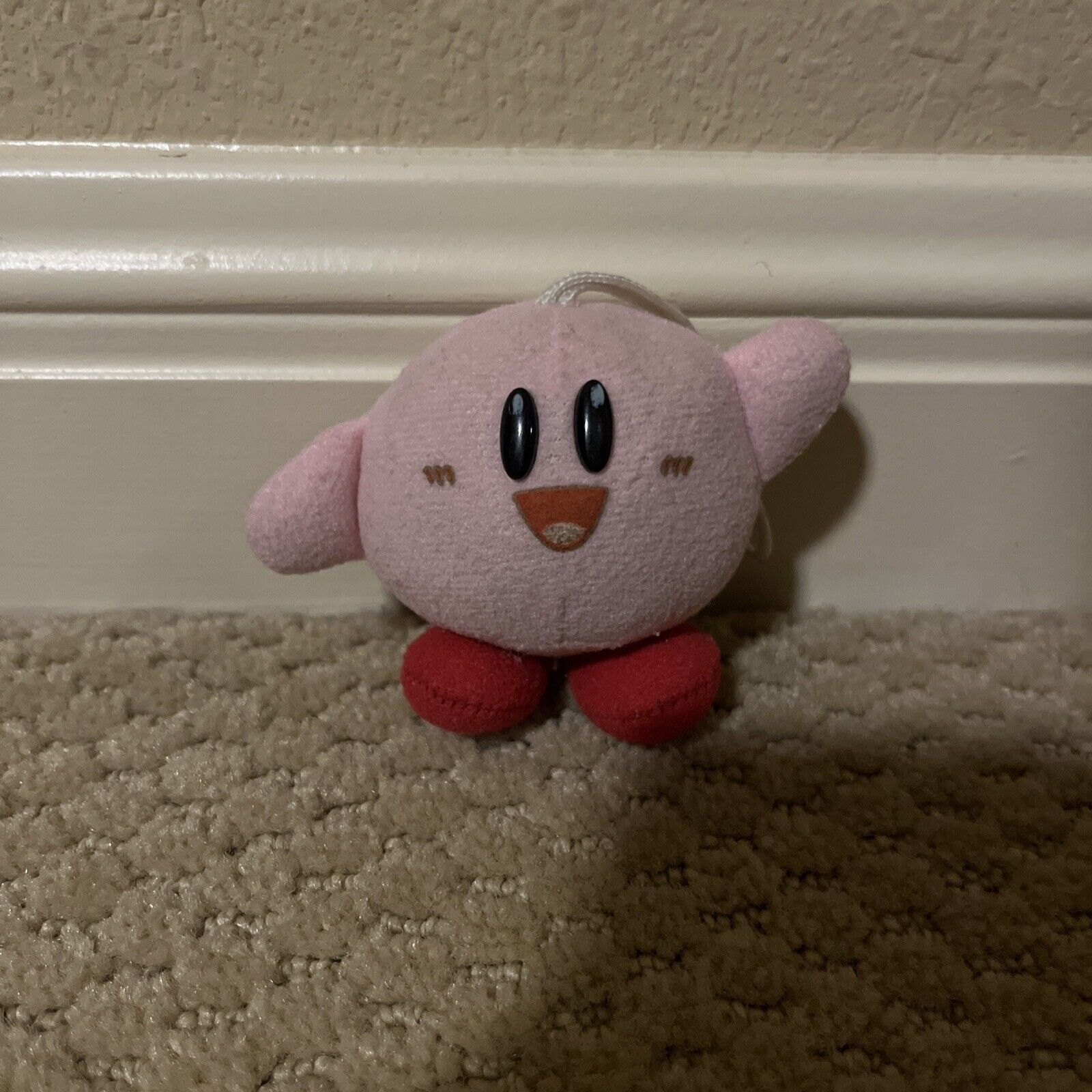 Used 1997 Bandai Kirby’s Adventure 3 Kirby Plush Japan Doll Charm