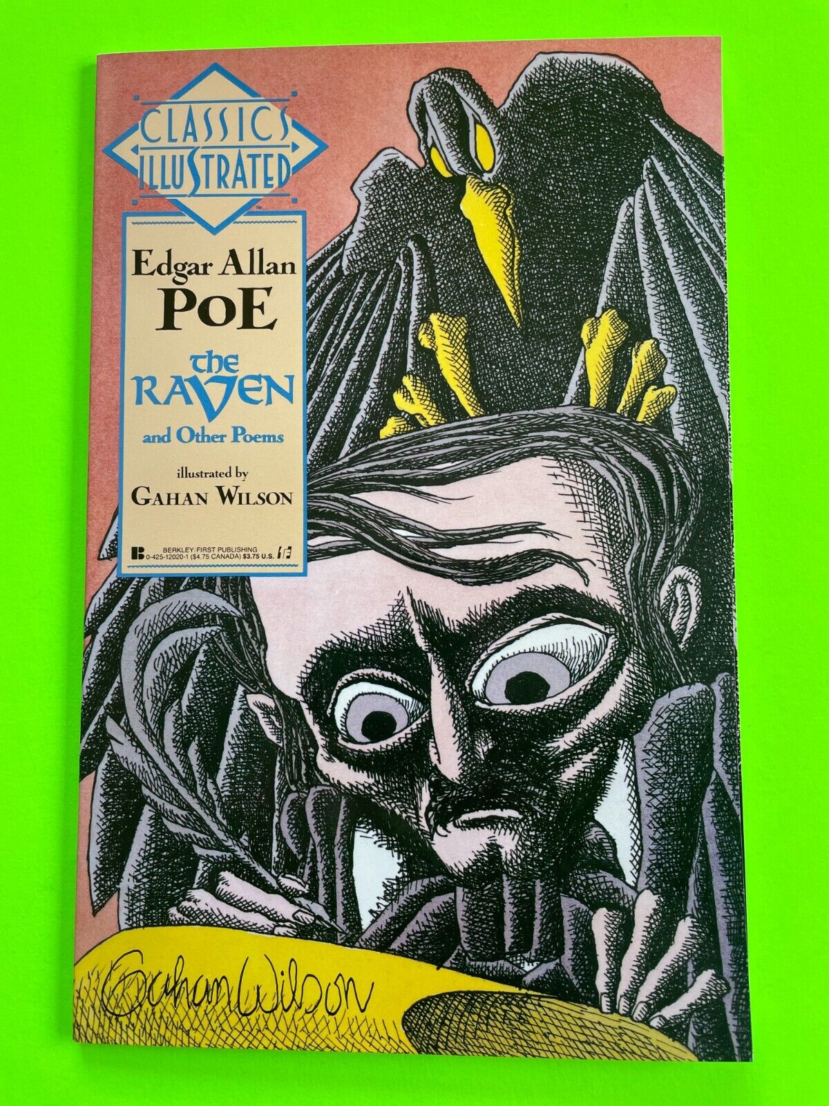 Classics Illustrated #1 The Raven Edgar Allen Poe (1990, First) Gahan Wilson