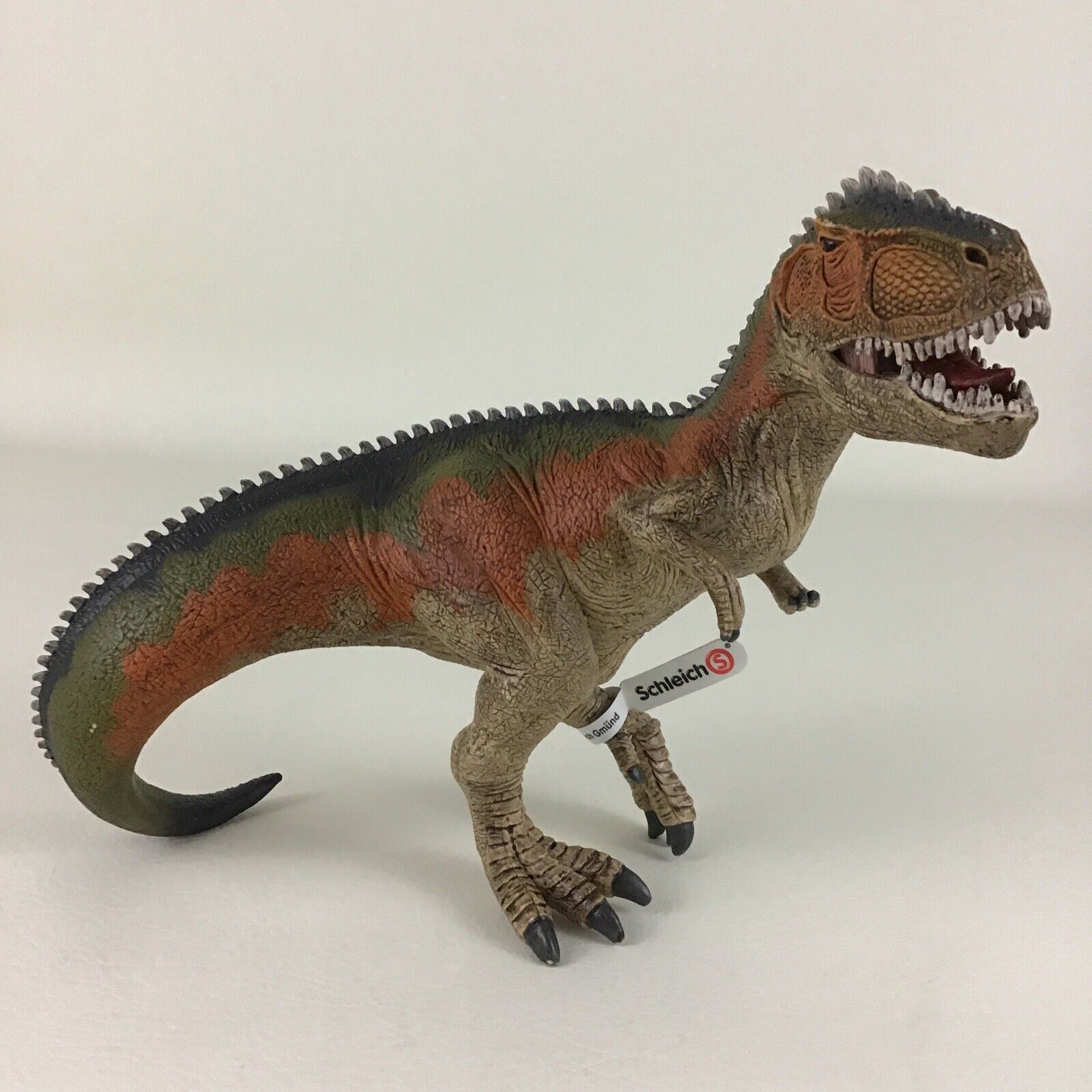 Schleich Giganotosaurus Orange Prehistoric Dinosaur 12\