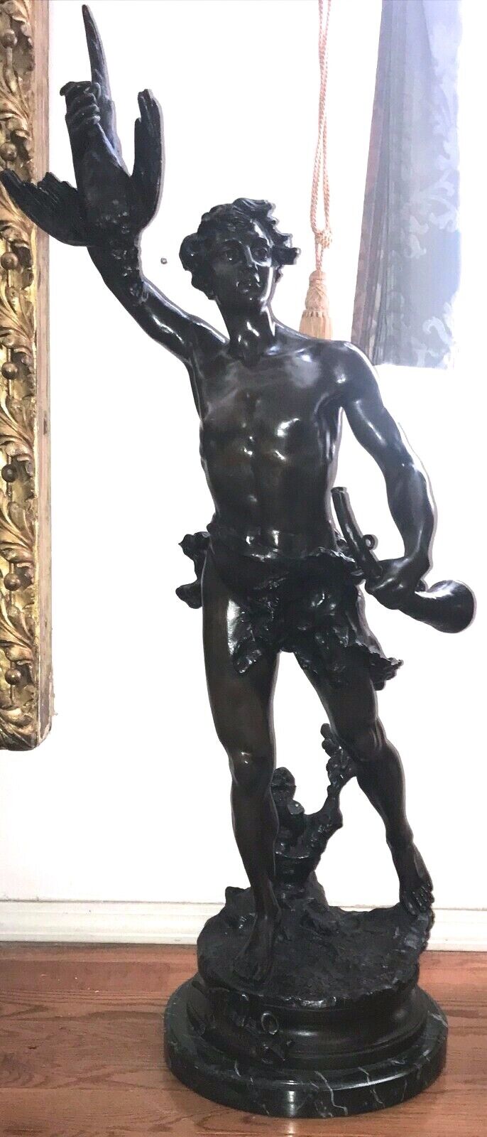 AN IMPORTANT 19th CENTURY FRENCH BRONZE 47\