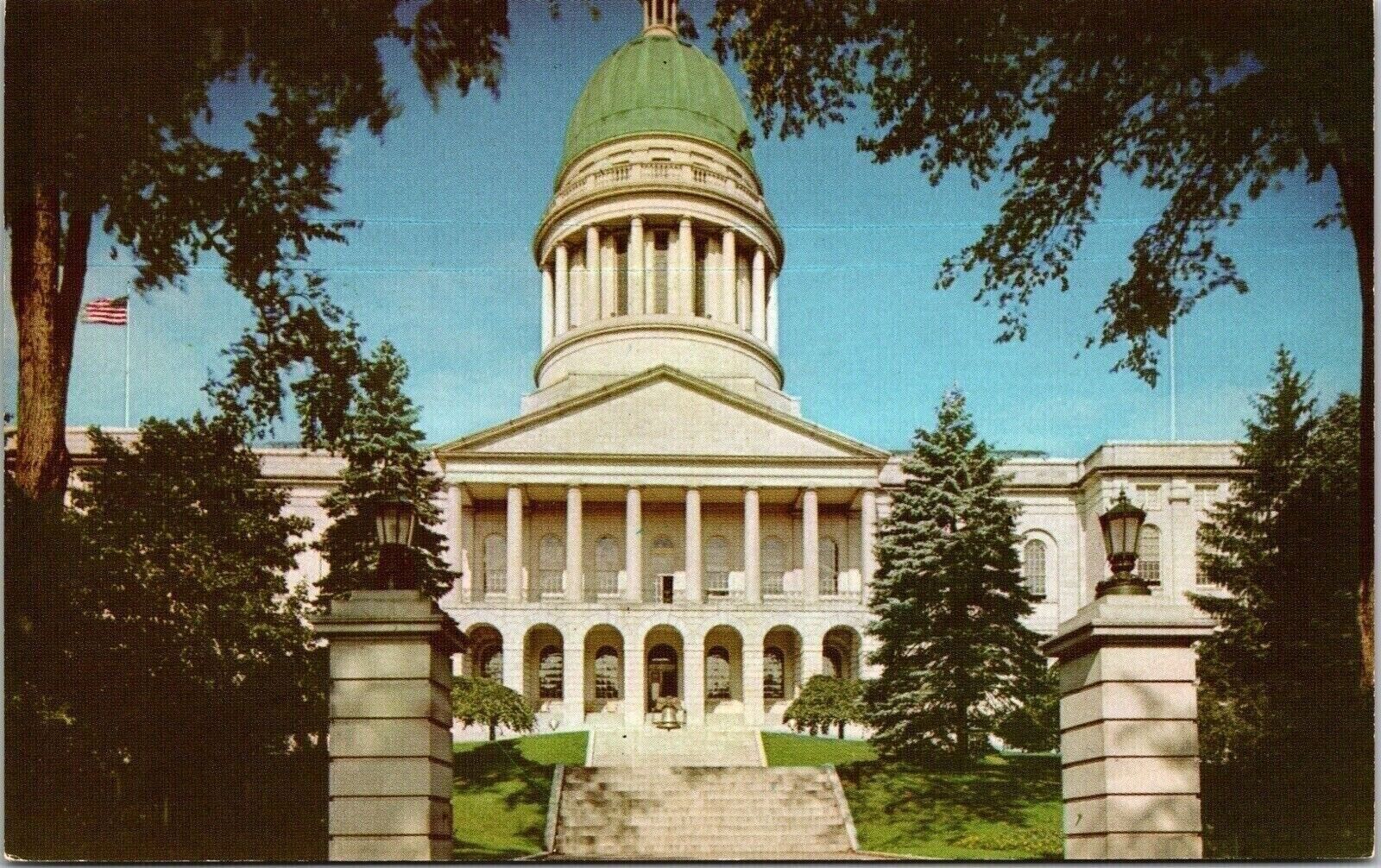 State Capitol Augusta Maine ME Postcard UNP VTG Unused Vintage Chrome