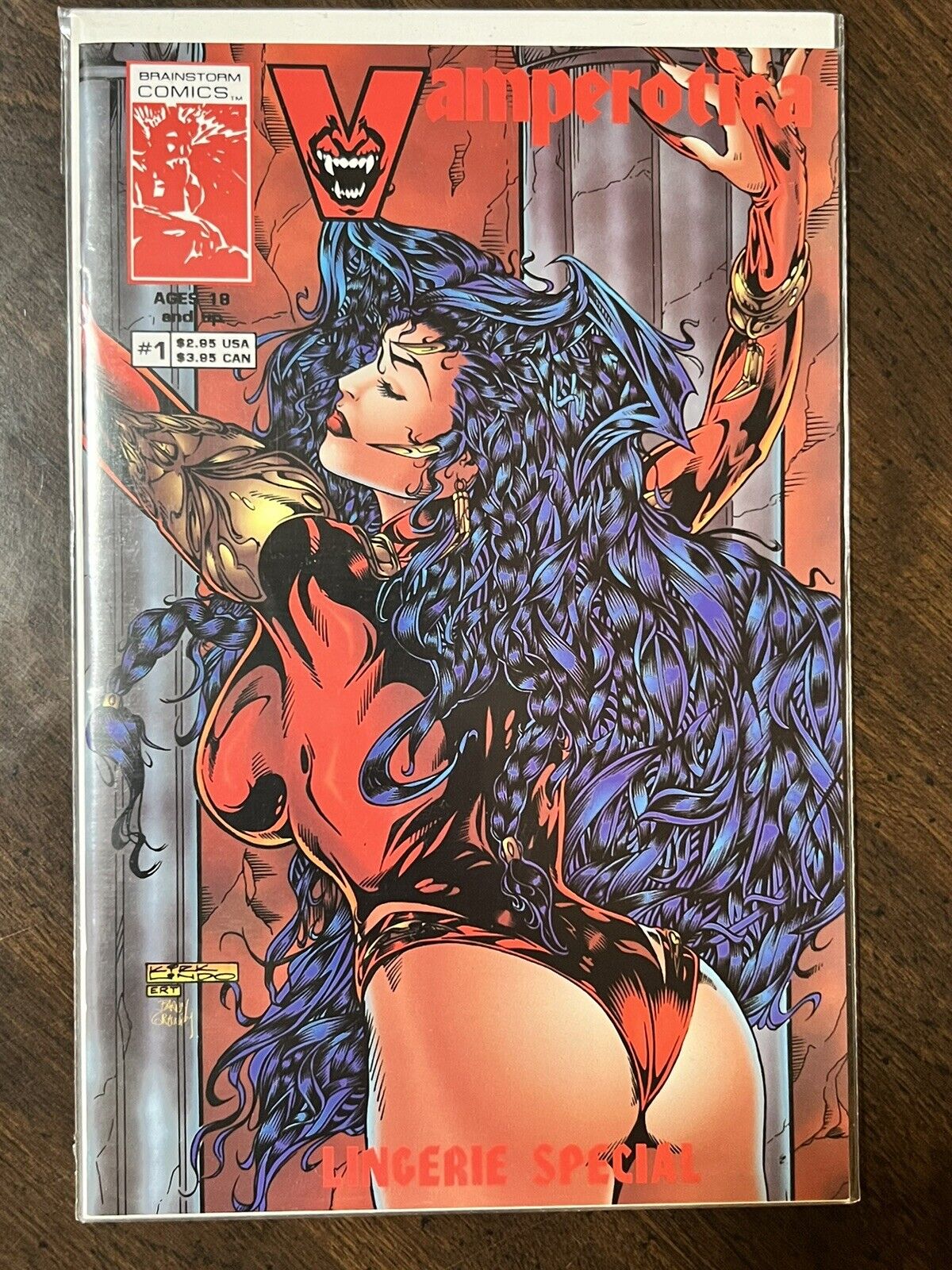 VAMPEROTICA LINGERIE SPECIAL #1 (Brainstorm; 1995) ADULTS ONLY  New C054