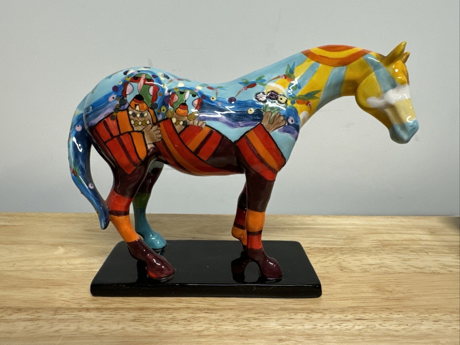 2004 Trail of Painted Ponies “Love As Strong As A Horse” #1595 1E/9349 Signed