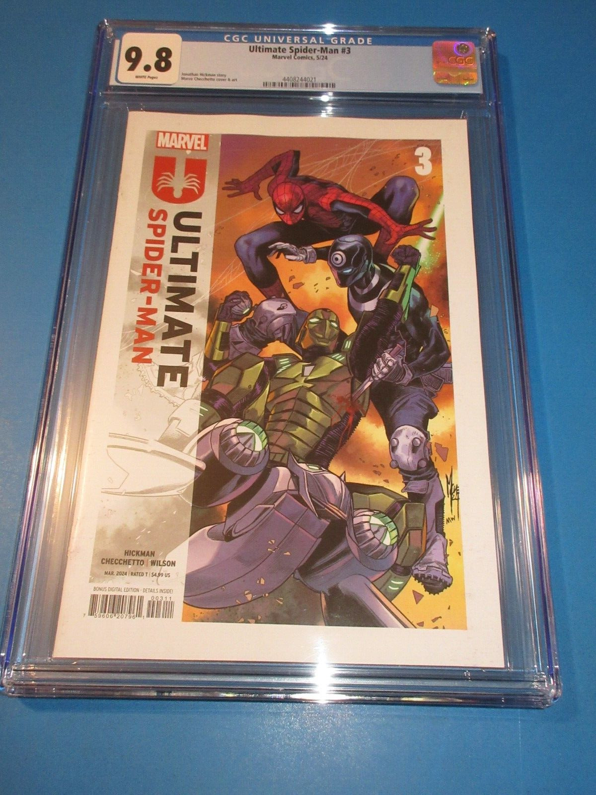 Ultimate Spider-man #3 A Cover CGC 9.8 NM/M Gorgeous Gem Wow