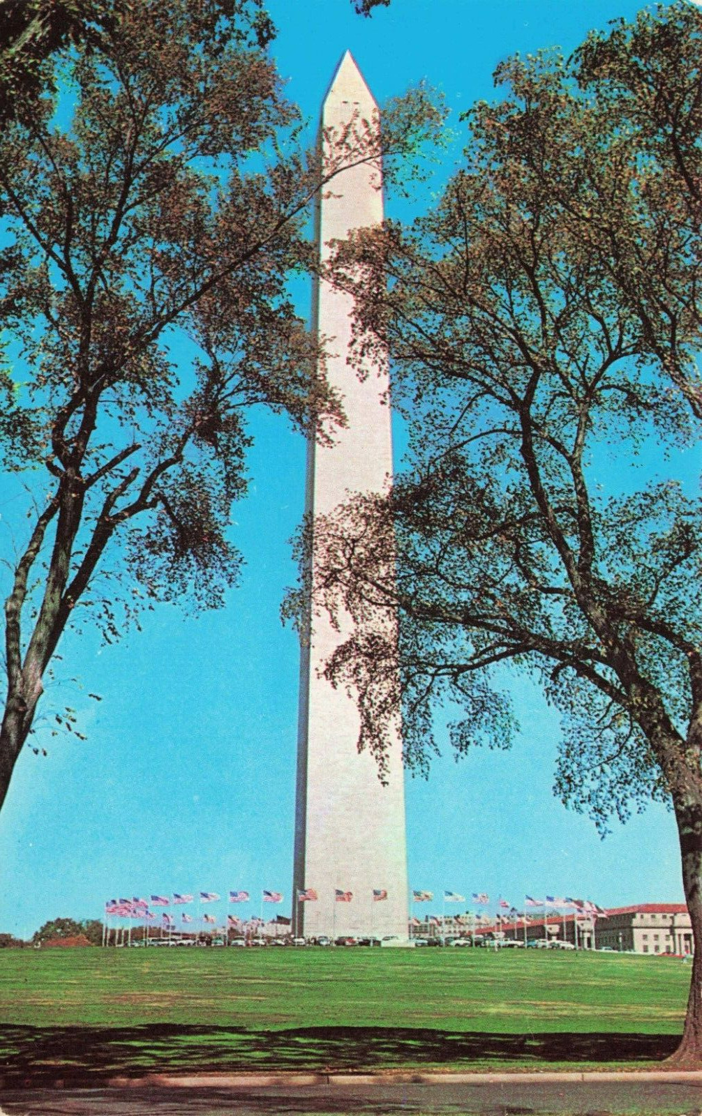 Postcard The Washington Monument Washington D. C. Chrome Vintage Unposted