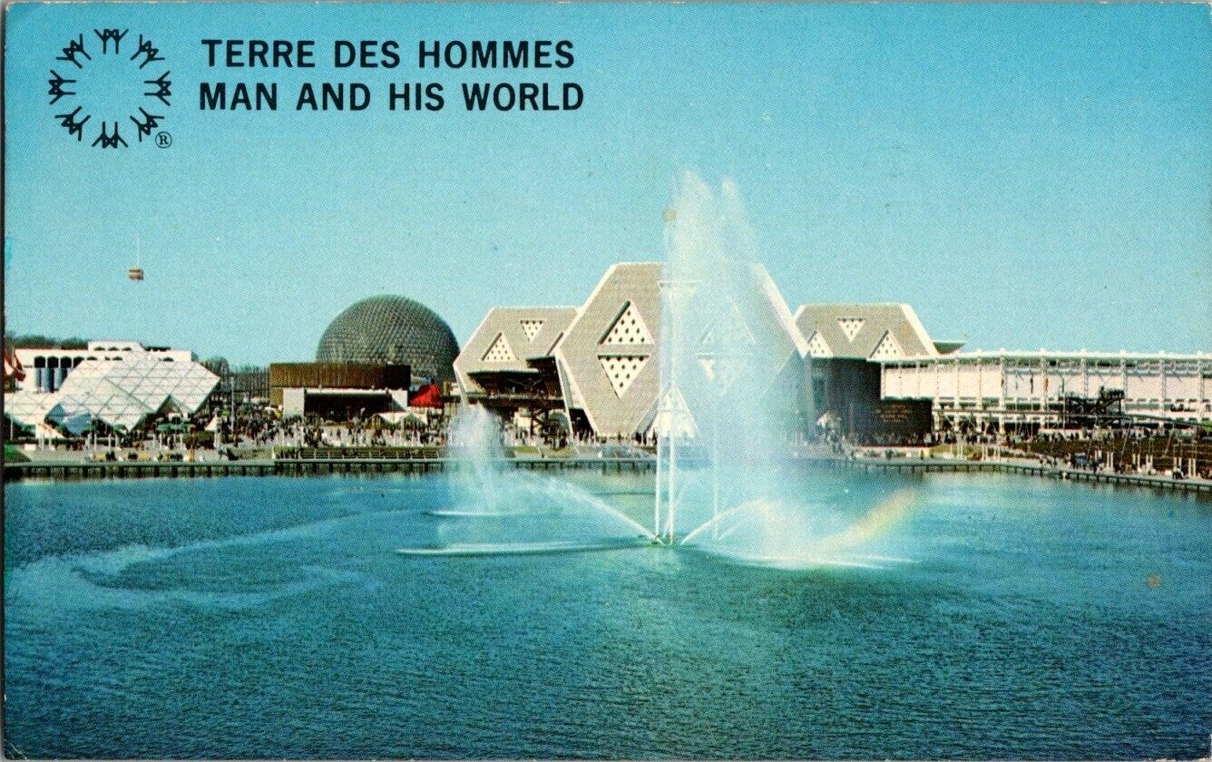 Terre Des Hommes Montreal, Canada Postcard