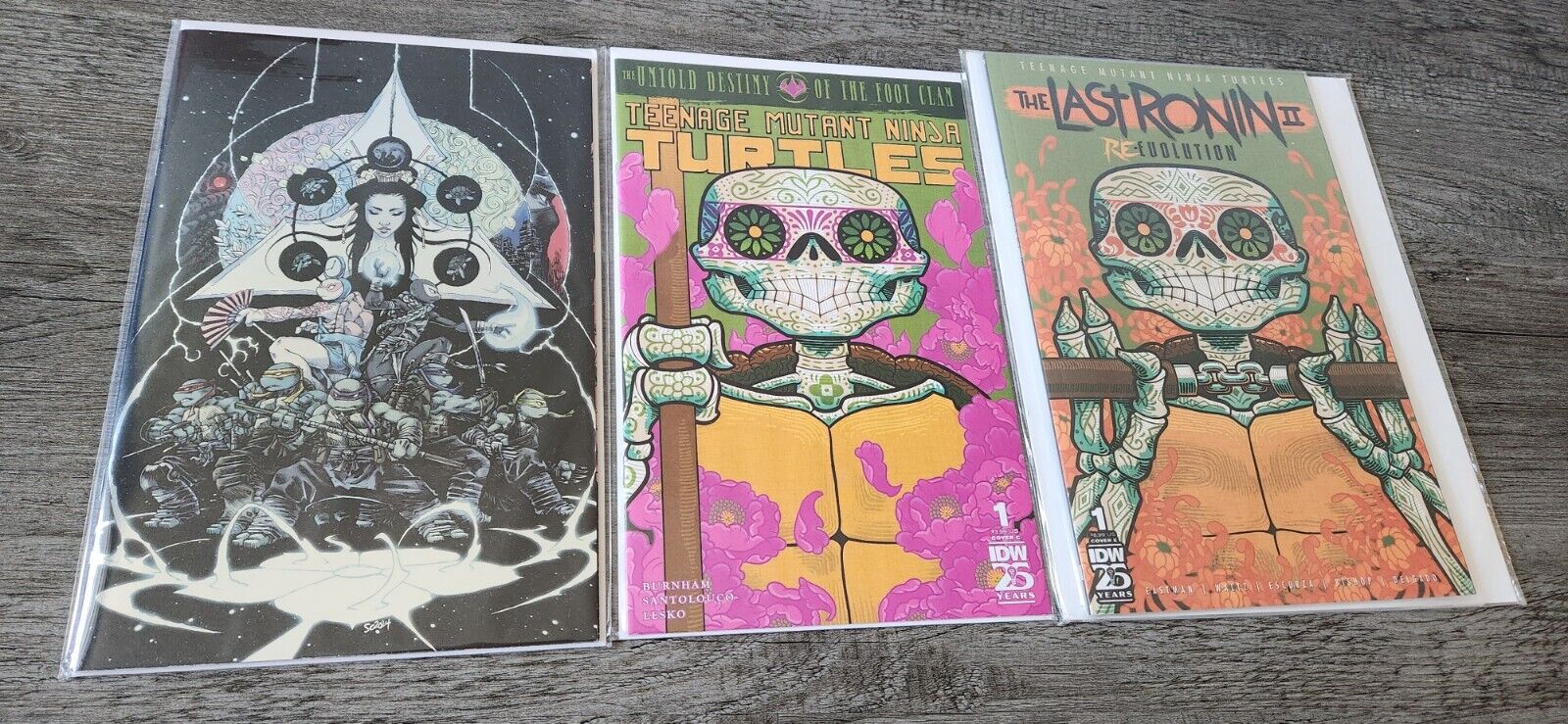 Teenage Mutant Ninja Turtles - Foil, Variant Covers - IDW Comics Lot