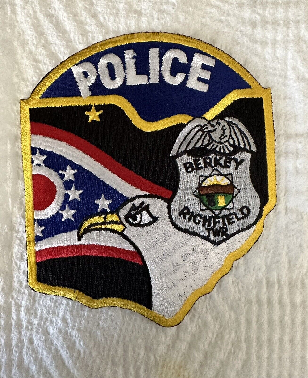 Berkey Richfield Township (OH) Police patch