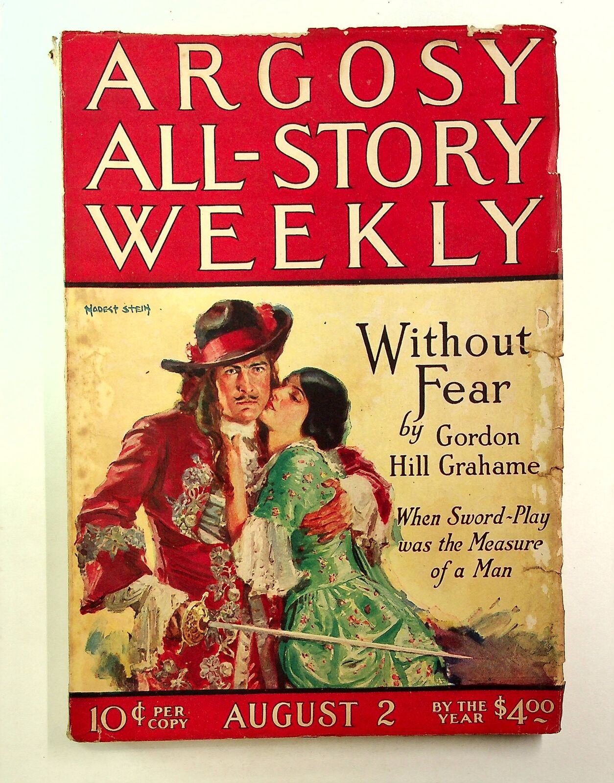 Argosy Part 3: Argosy All-Story Weekly Aug 2 1924 Vol. 162 #1 VG- 3.5
