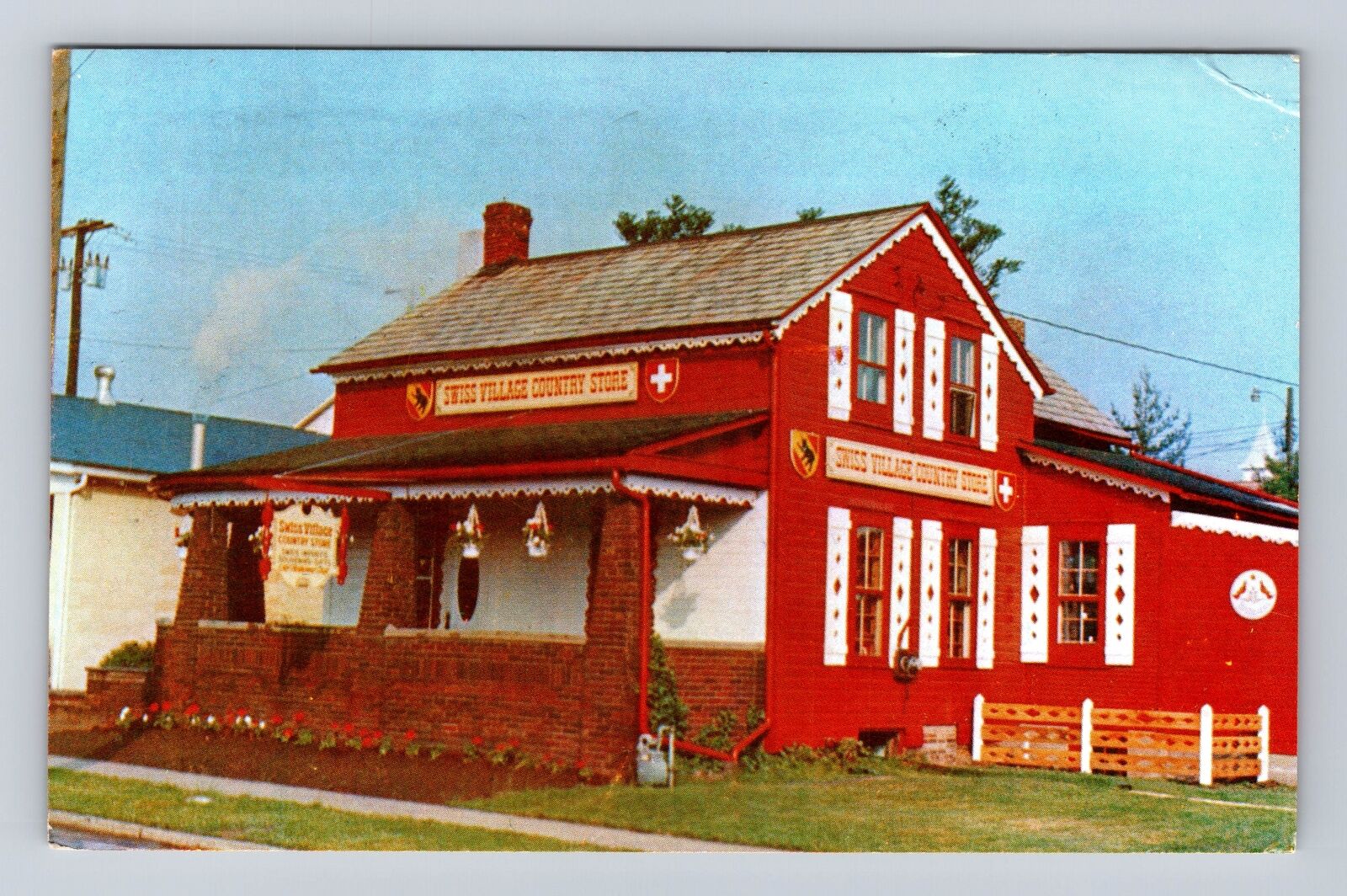 Sugarcreek OH-Ohio Swiss Village Country Store Advertising Vintage 1972 Postcard