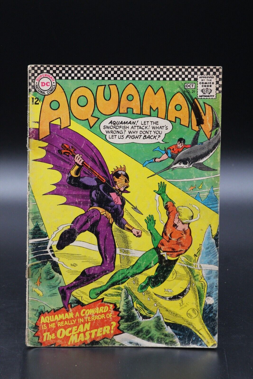 Aquaman (1962) #29 1st App Ocean Master Nick Cardy Cover & Art Aqualad GD