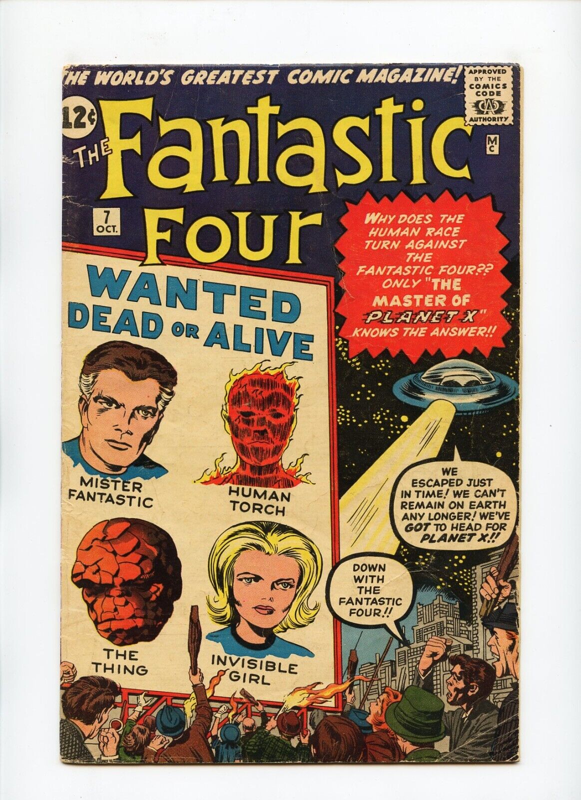Fantastic Four #7 Marvel Comics