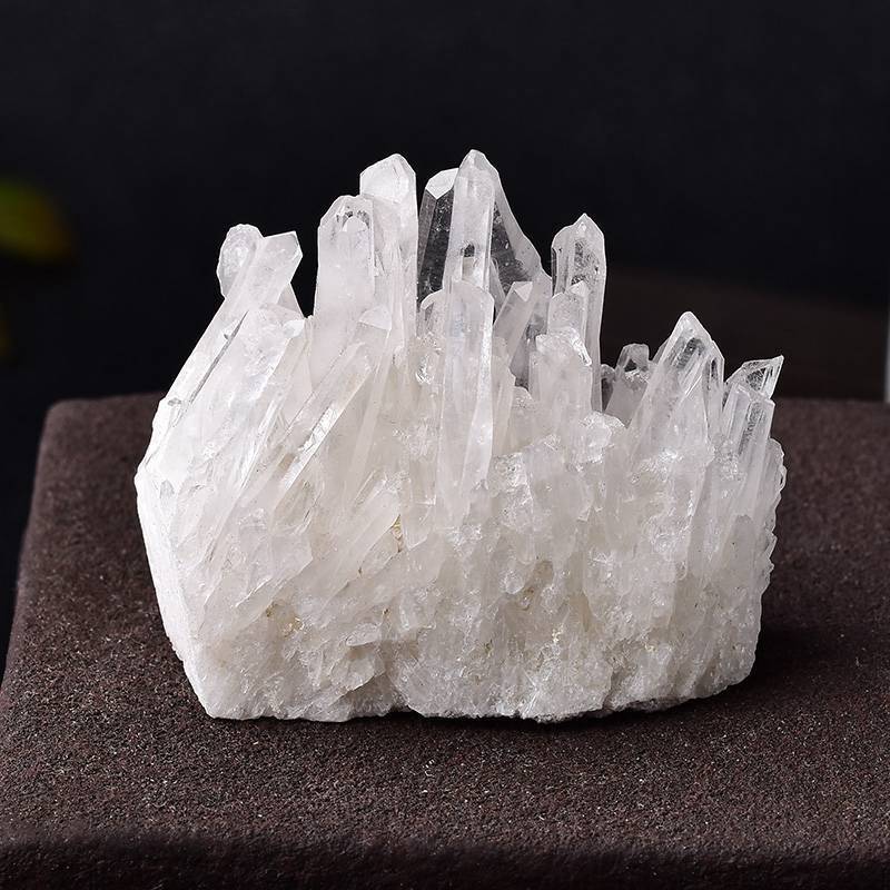 10Pcs 150g Large Natural Clear Quartz Crystal Cluster Stone Druzy Geode Specimen