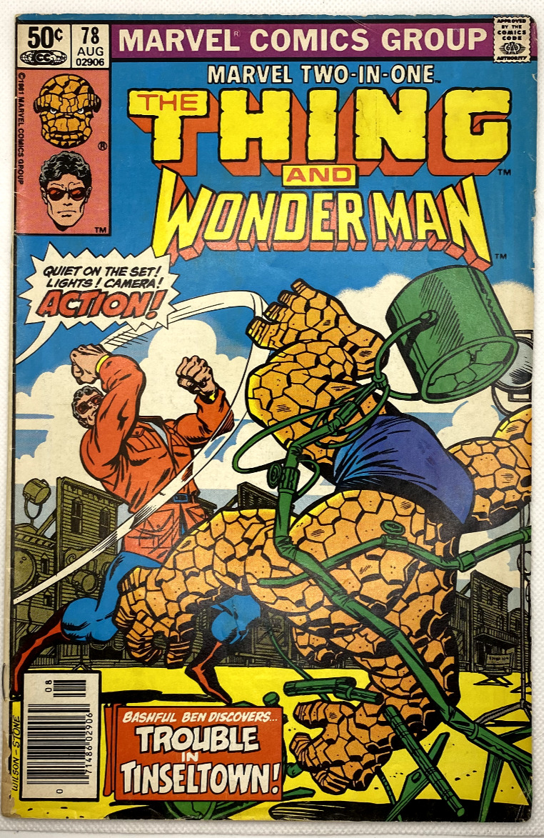 Marvel Two in One #78, The Thing and Wonder Man 1981, First appearance Crossfire
