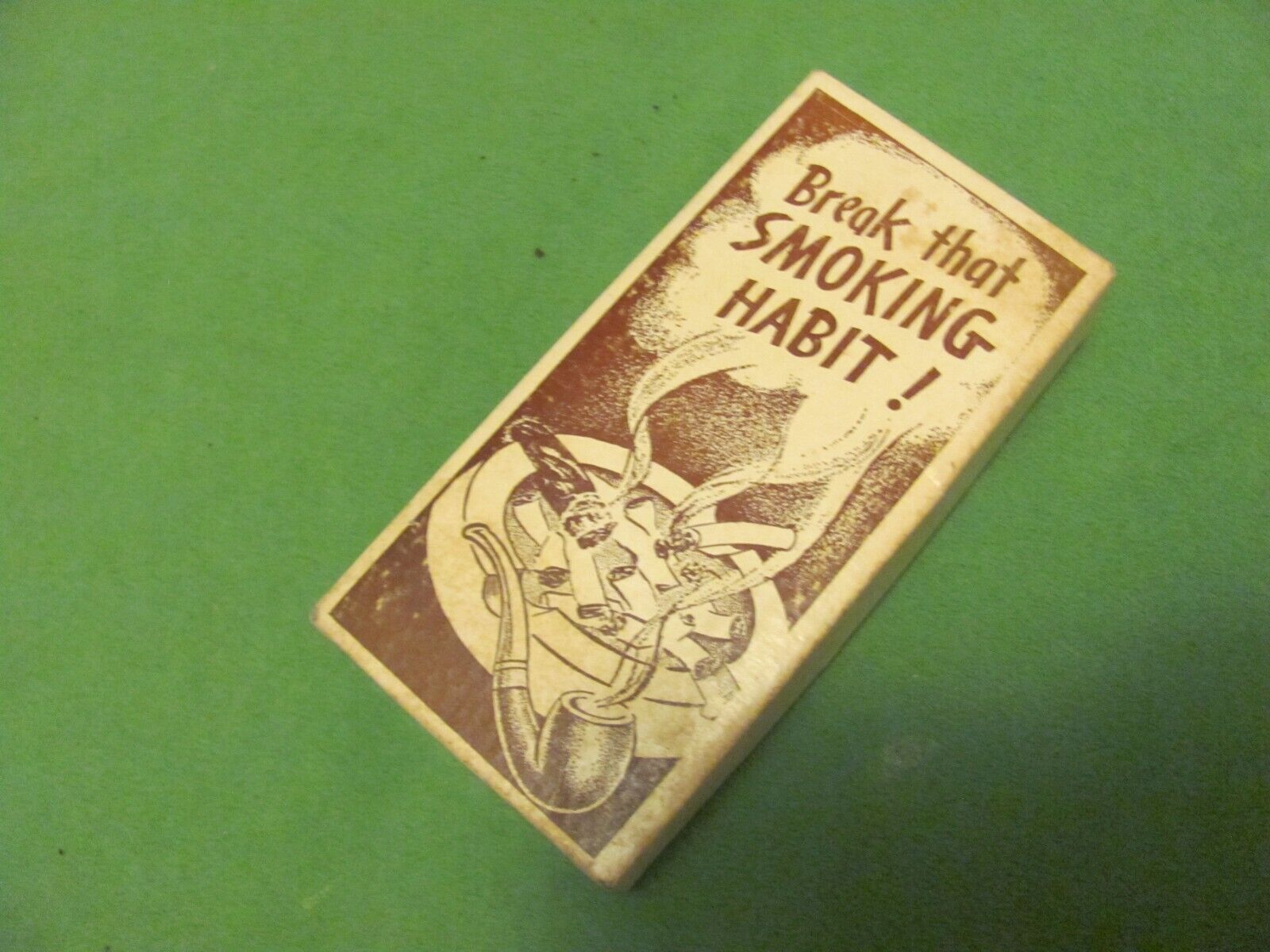 1) Vintage Break That Smoking Habit Toy.