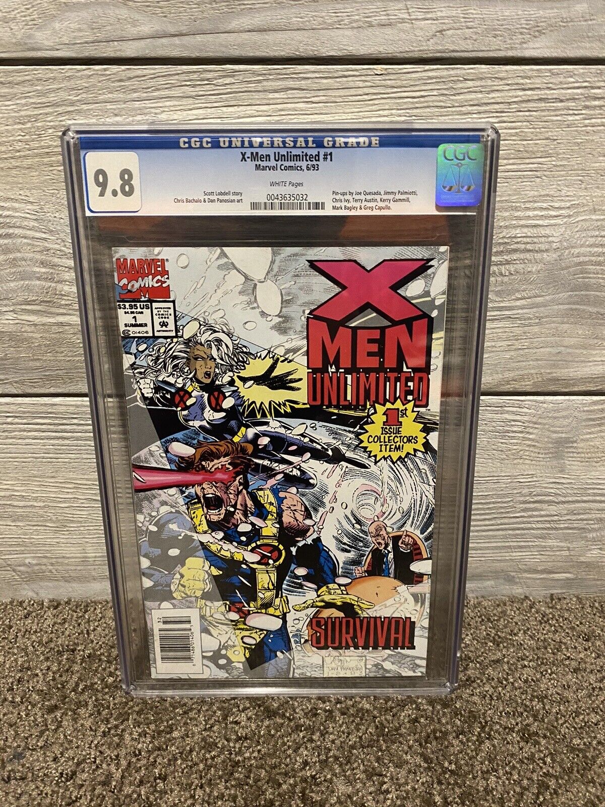 X-MEN UNLIMITED #1 Rare Newsstand Issue CGC 9.8 - Collectors Item