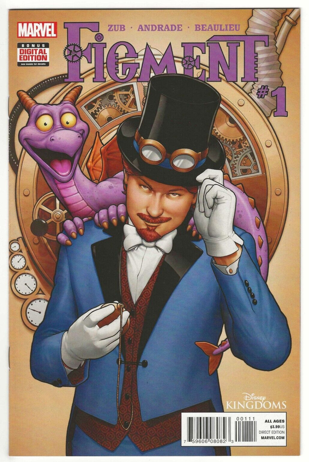 Marvel Comics FIGMENT #1 first printing cover A
