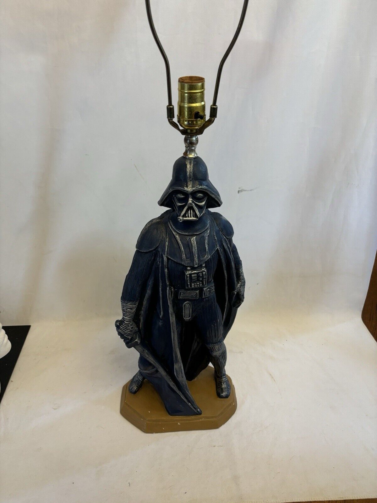BALDO CREATIONS  1979  SUPER RARE Stars Wars Darth Vader CHALKWARE LAMP