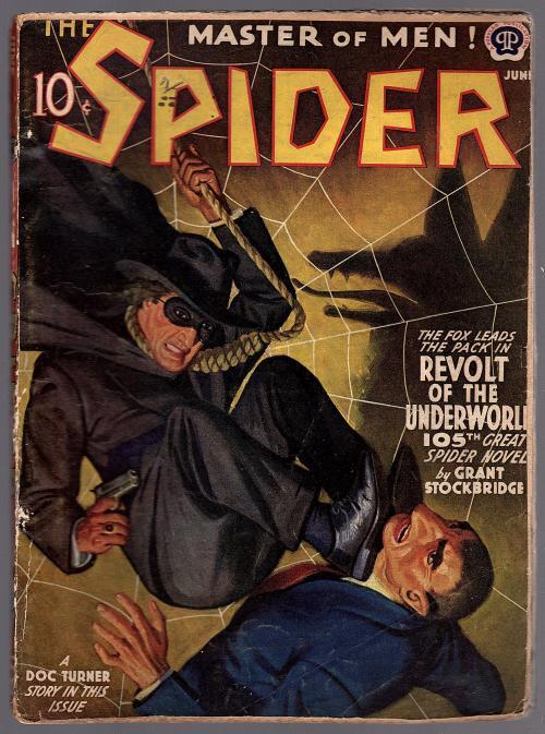 The Spider Jun 1942 Rafael DeSoto  Cvr, Origin of Ram Singh - Trimmed