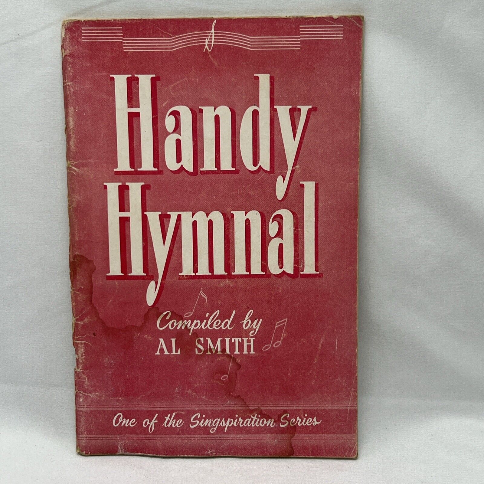 Handy Hymnal Gospel Songs Choruses Vintage 1945 Hymns Al Smith