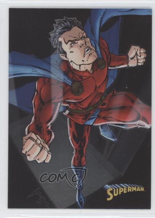 2013 Cryptozoic DC Superman: The Legend Foil Mon-El #54 1u6