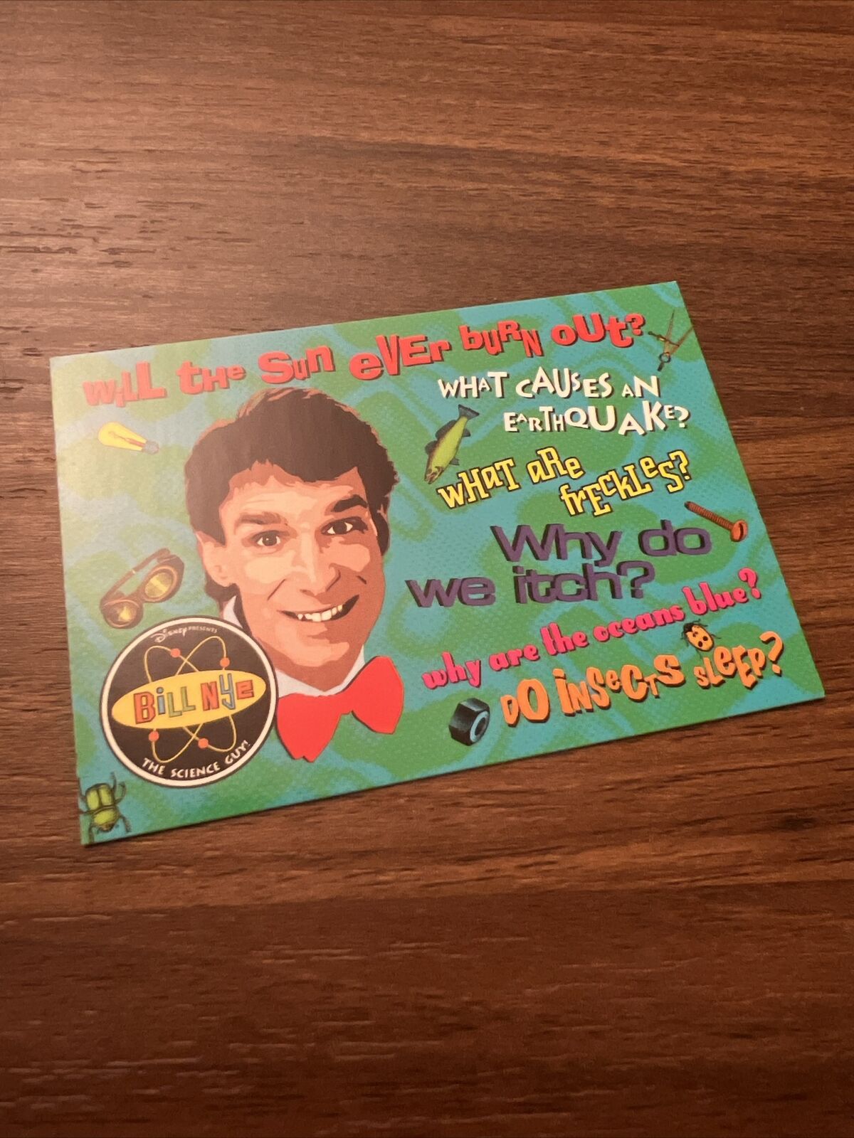 1995 Skybox BILL NYE The Science Guy Promo Card #No Number 