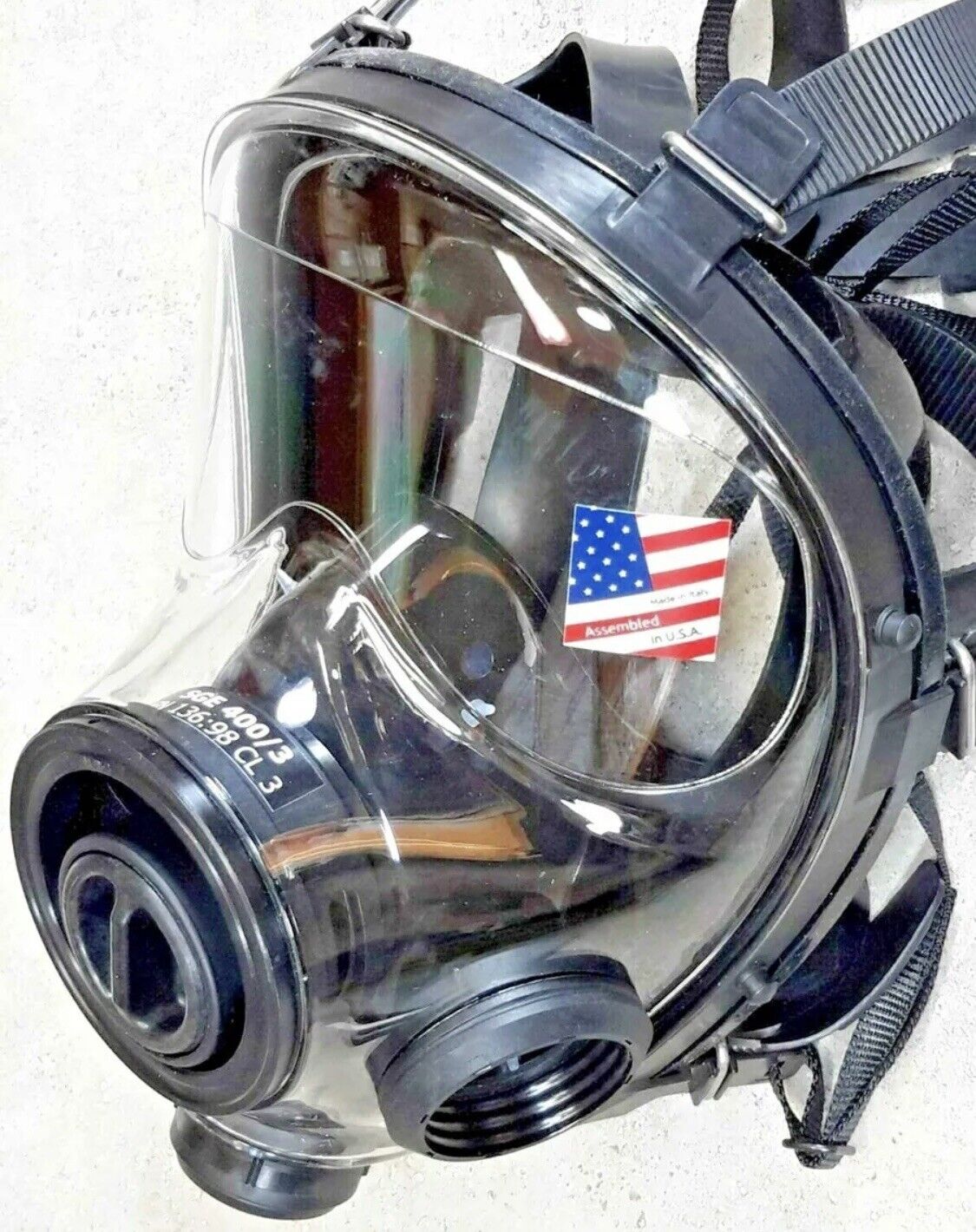 SGE 400/3 BB Gas Mask / 40mm NATO Respirator -CBRN & NBC Protection MADE IN 2023