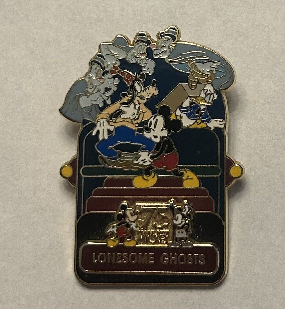 Disney - Lonesome Ghosts - 75th Years with Mickey - Mickey Mouse LE2000 Pin