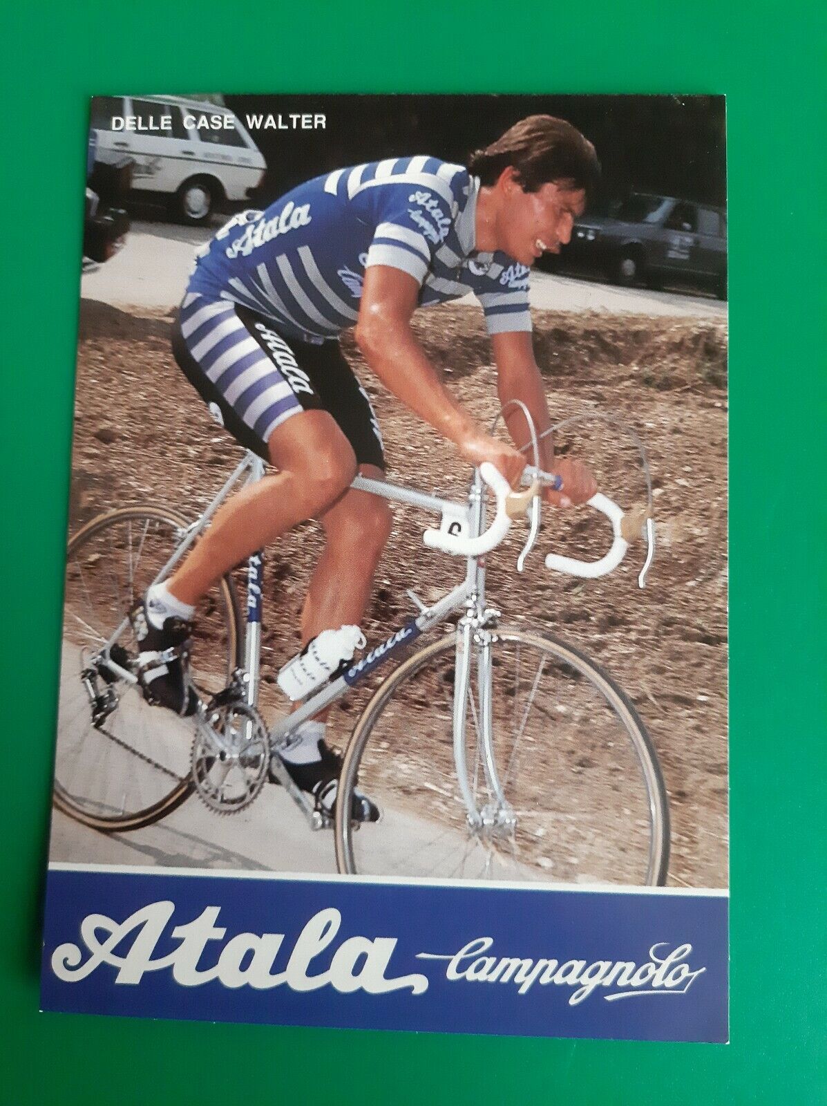 CYCLING cycling cards WALTER DELLE CASES team ATALA Campagnolo 1984