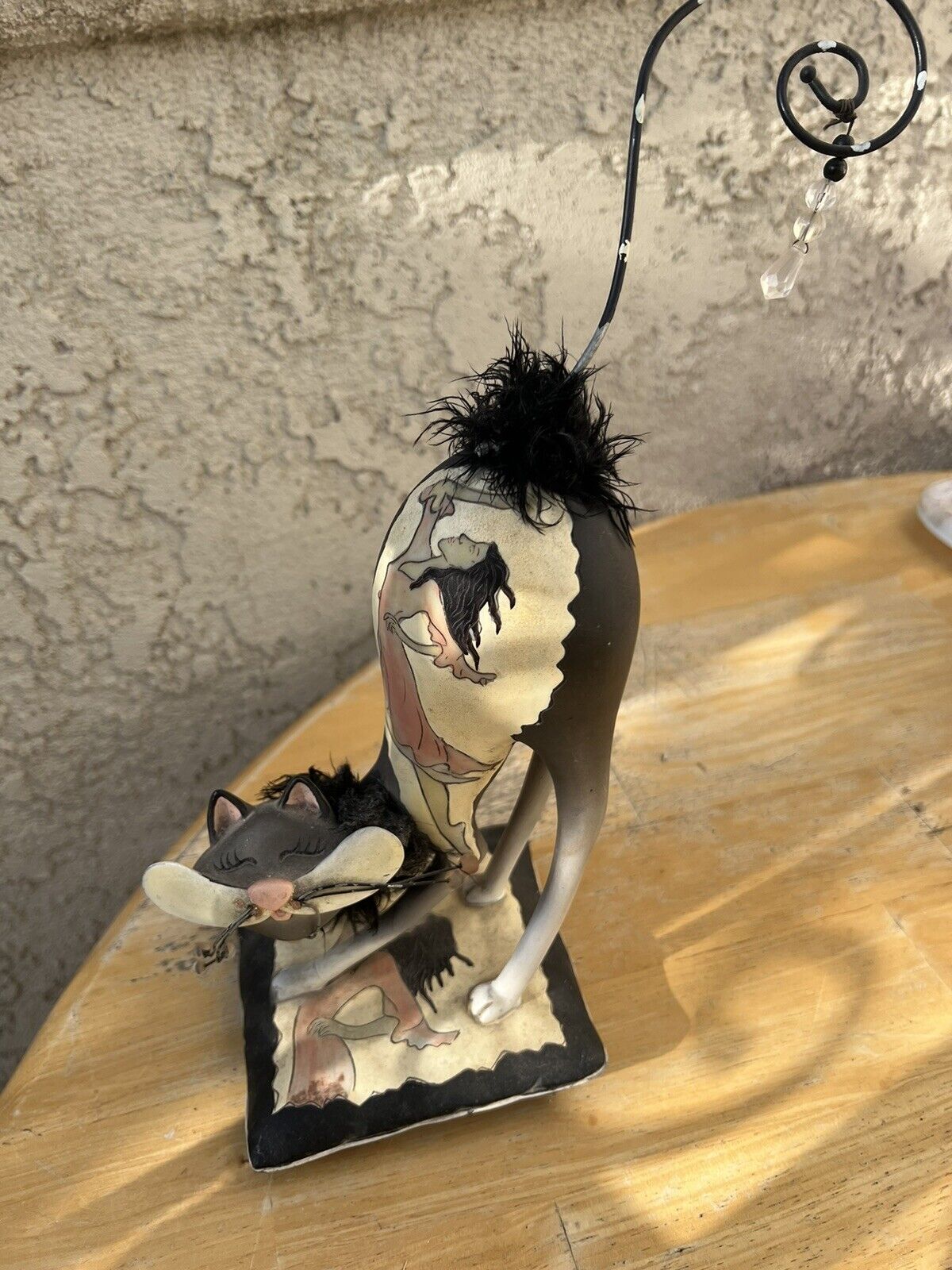 Enesco Fanciful Felines Cat Figurine Statue (2006) Read