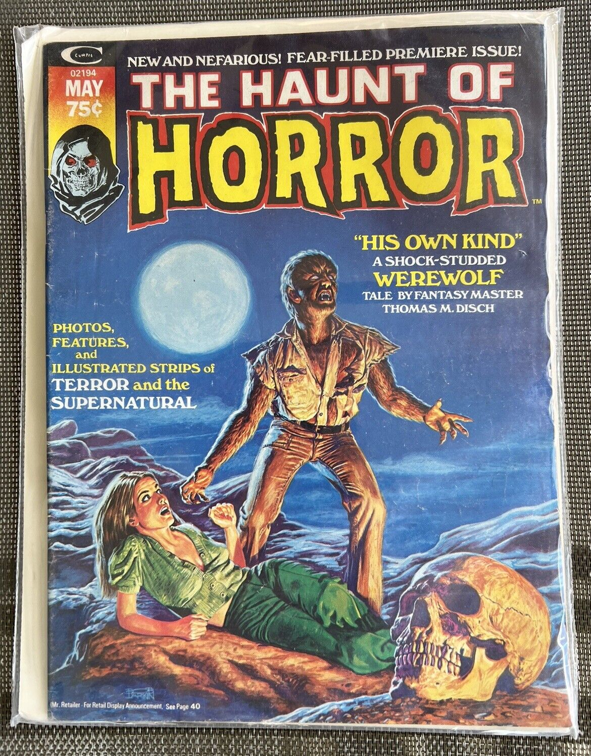 Marvel Comics The Haunt Of HORROR #1 Werewolf VG