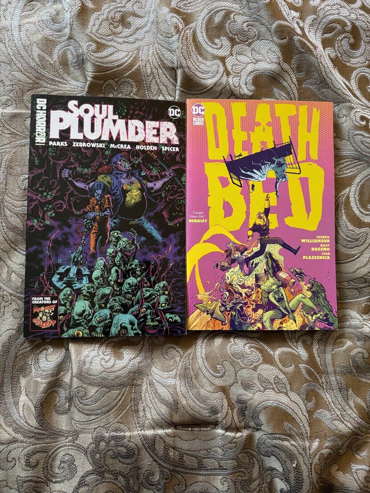 DC Black Label TPB LOT OF 2 - Soul Plumber & Death Bed (DC Comics, 2022-2023)