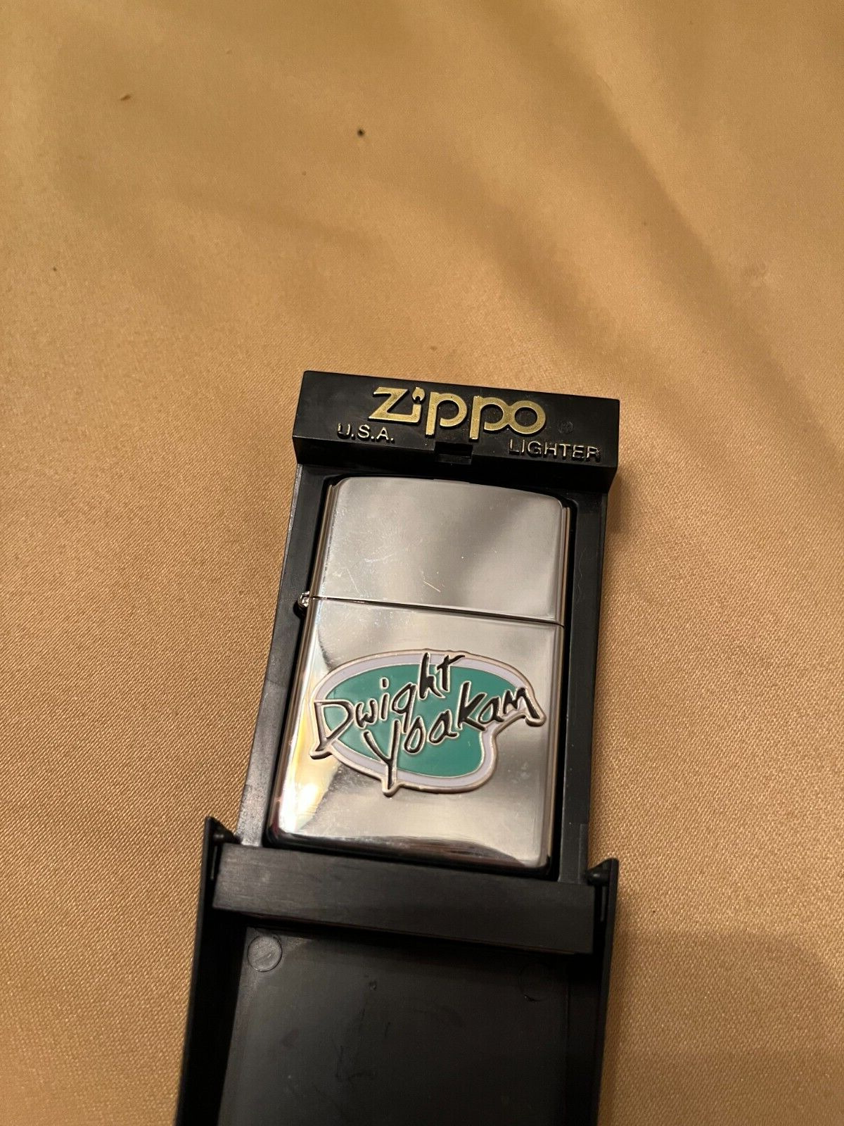 Dwight Yoakam Zippo lighter, brand new with seal. music memorabilia