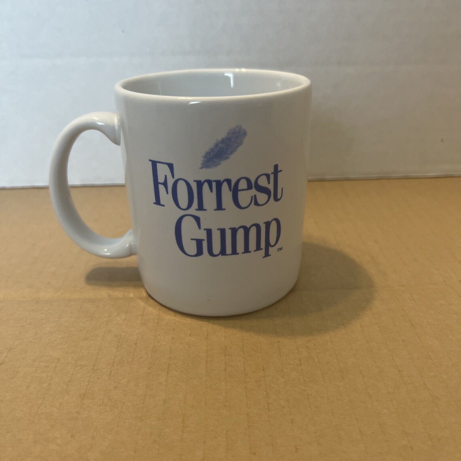 Vintage Forrest Gump Movie Tom Hanks Stoneware Coffee Cup Mug