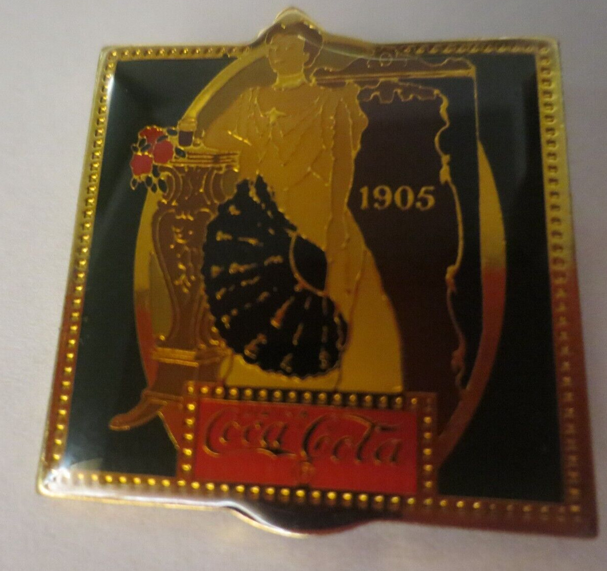 Coca-Cola Pin Lillian Nordica Annual Calendar 1905