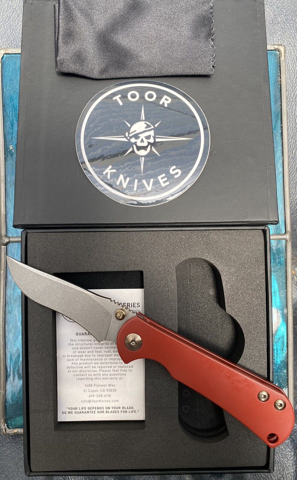 Toor Knives Chasm Ruby