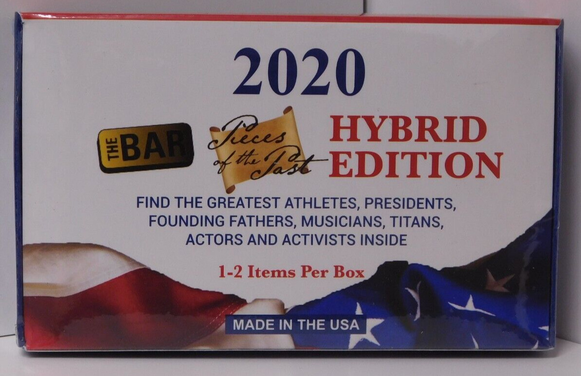 2020 The Bar Pieces Of The Past Hybrid Edition Box - New / Sealed
