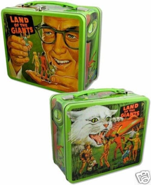 Land of the Giants Lunchbox Reproduction New lunch box Irwin Allen Tin Tote