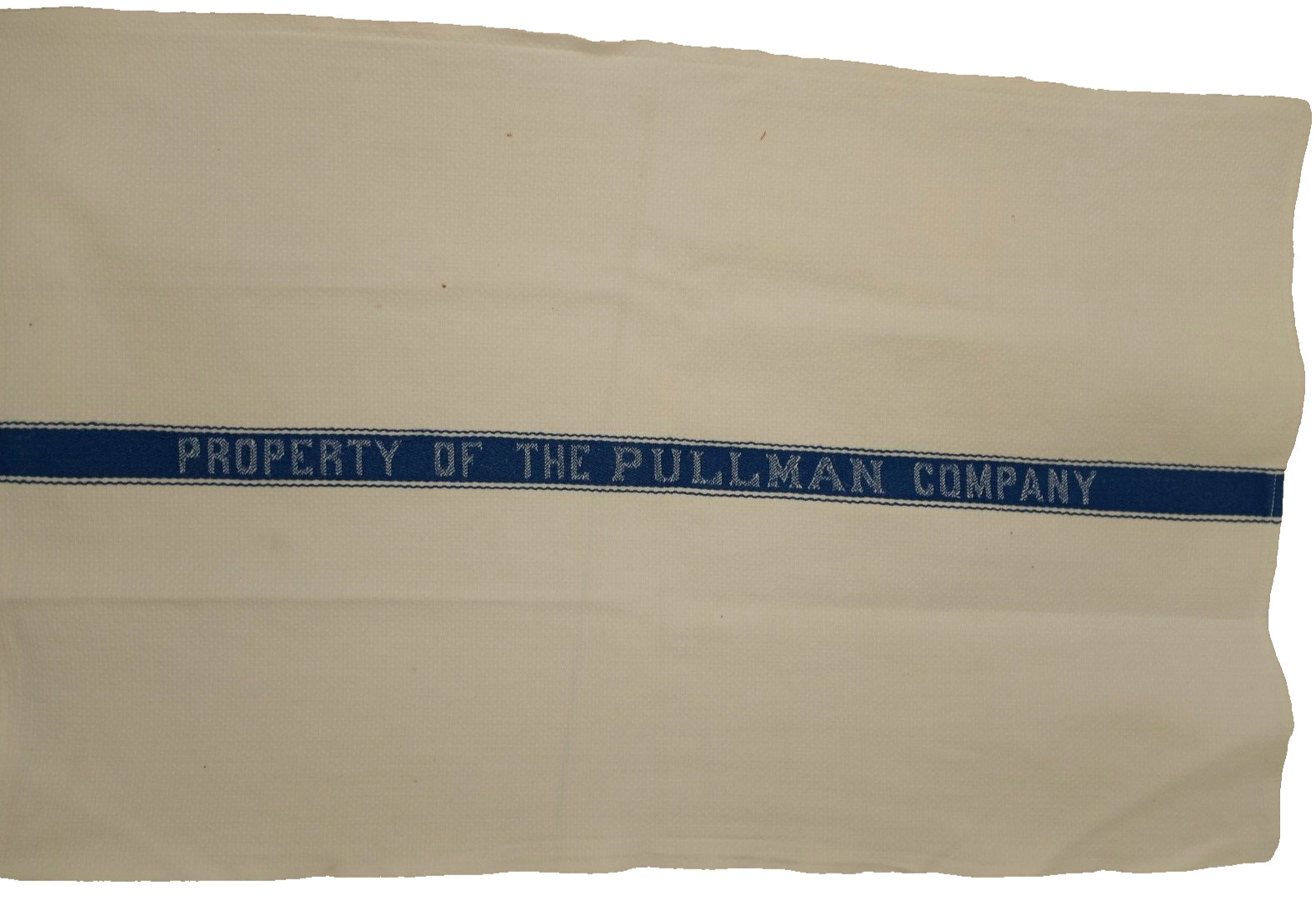 Vintage Railroad Towel Property Of Pullman Hand Dining  Original  25X16